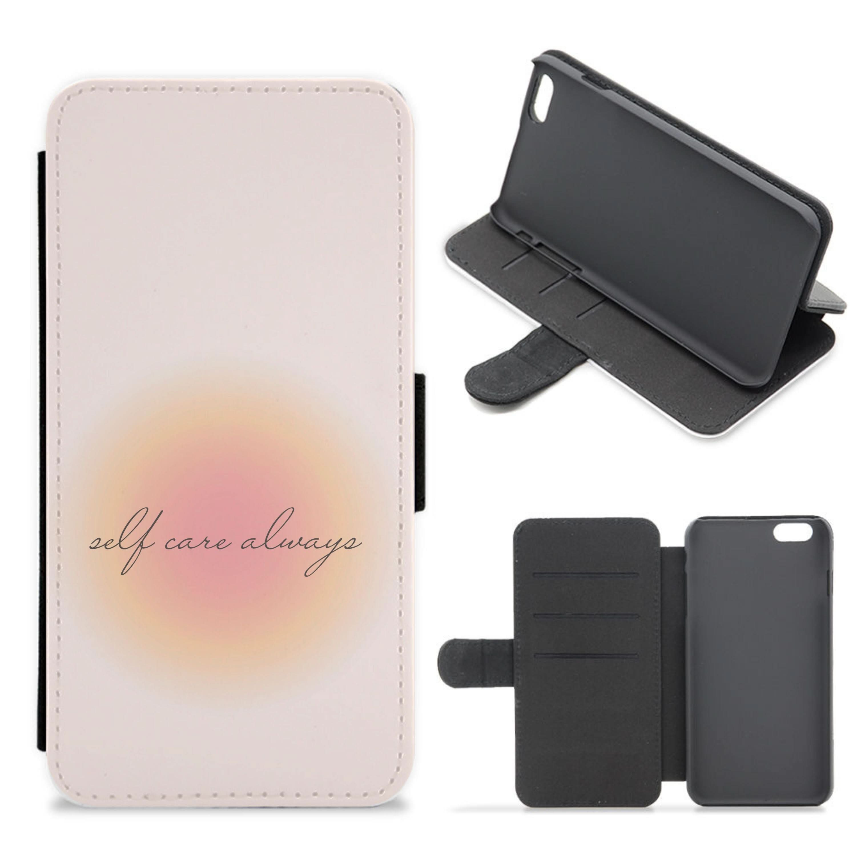 Self Care Always Flip / Wallet Phone Case