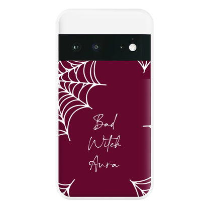 Bad Witch Aura Spider Webs Google Pixel 6 Case