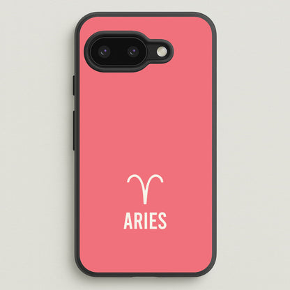 Aries Pastel Zodiac Google Pixel 9a Case
