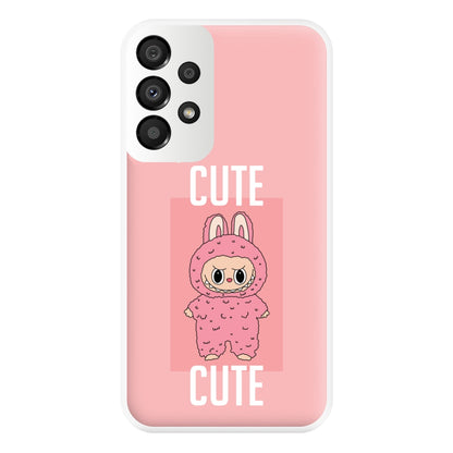 Cute Pink Monster Galaxy A33 Case