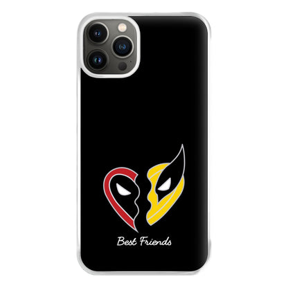 Superhero Best Friends Locket iPhone 13 Case