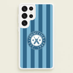 Stripey Cricket Badge Galaxy S23 Ultra Case