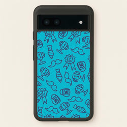 Dad Doodles Pattern Google Pixel 7a Case