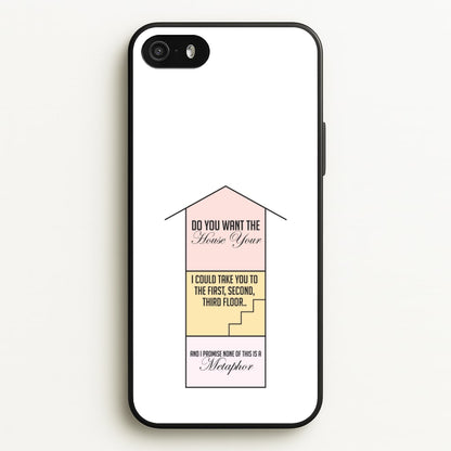 Do You Want The Tour Lyrics iPhone 5 / 5s / SE 2016 Case