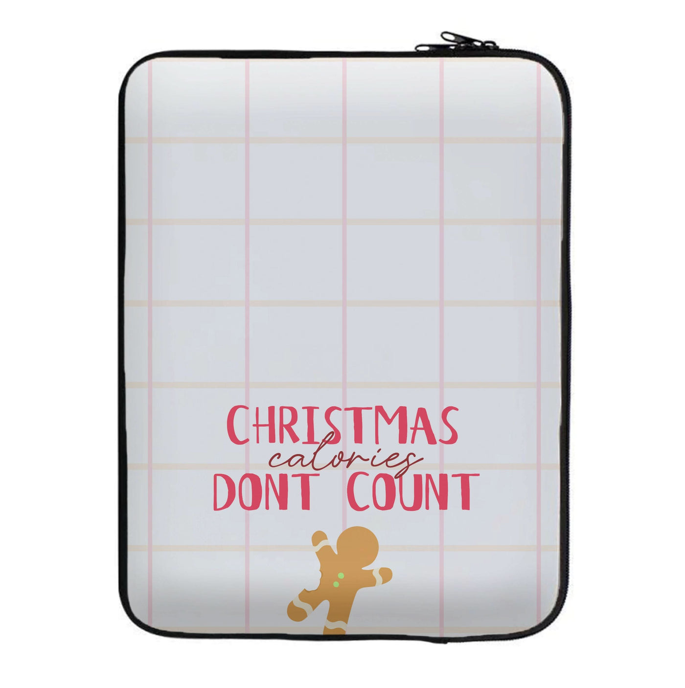 Christmas Calories Don't Count Laptop Sleeve