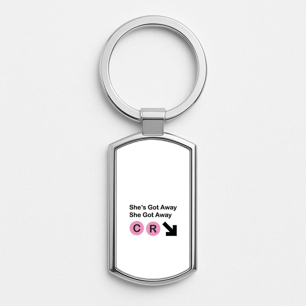 She Got Away Luxury Keyring