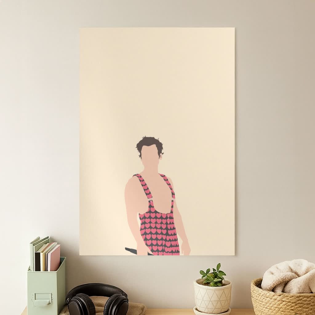 Harry Heart Jumpsuit Poster