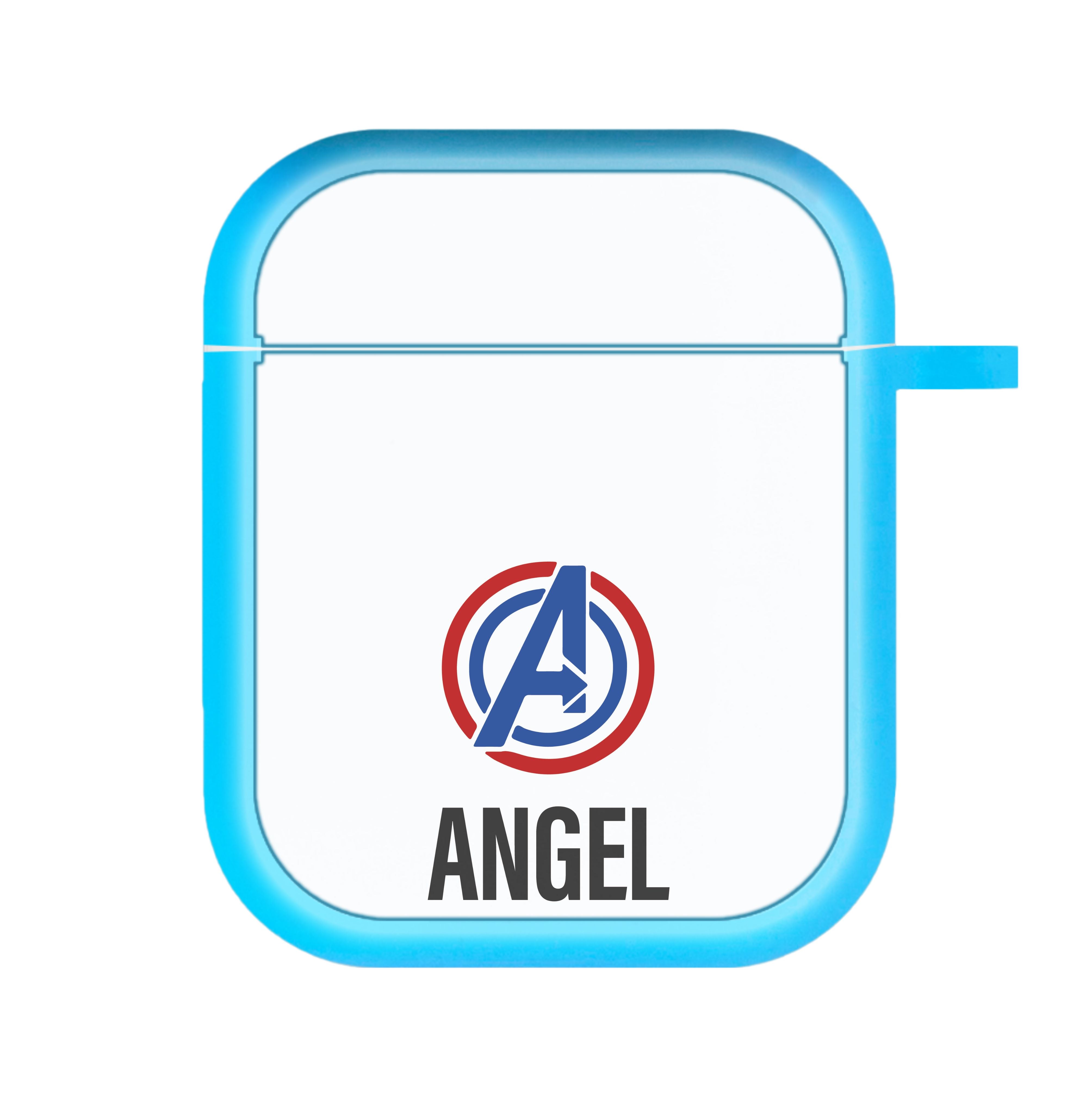 Superheroes Symbol - Personalised Superhero Comic AirPods Case