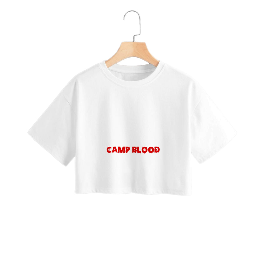 Camp Blood - Friday The 13th Crop Top