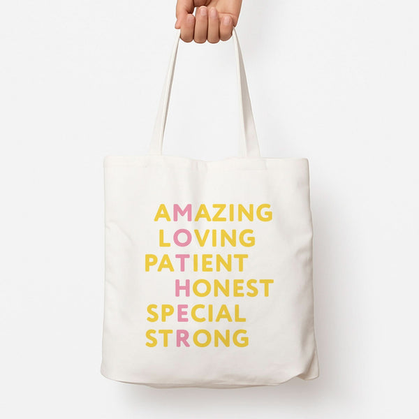 Mother Anagram Tote Bag