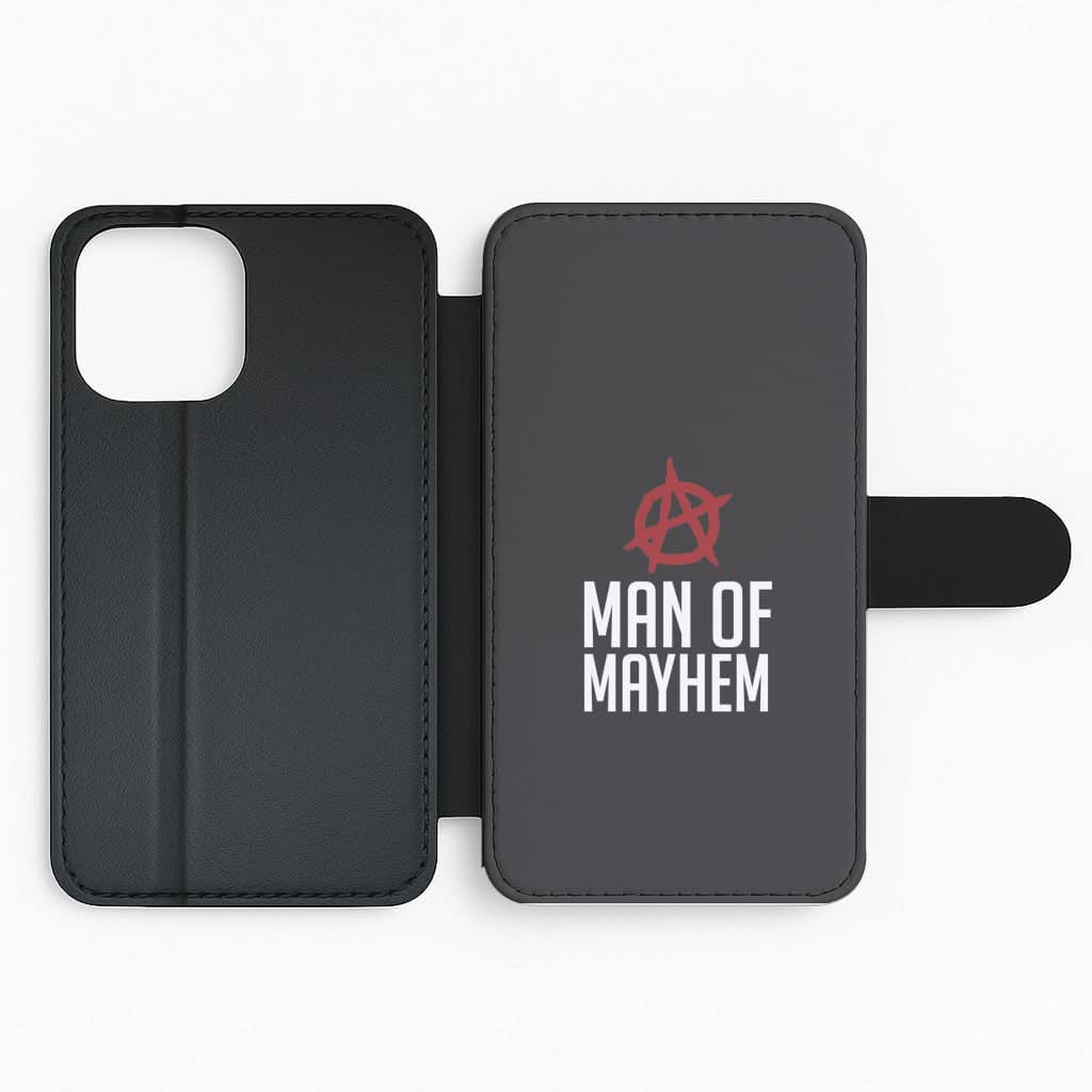 Man Of Mayhem Flip Phone Case