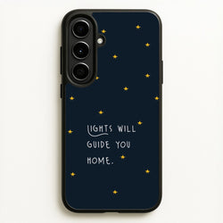 Lights Will Guide You Home Galaxy A56 Case