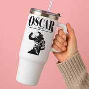 Oscar Orange And Black Tumbler 2