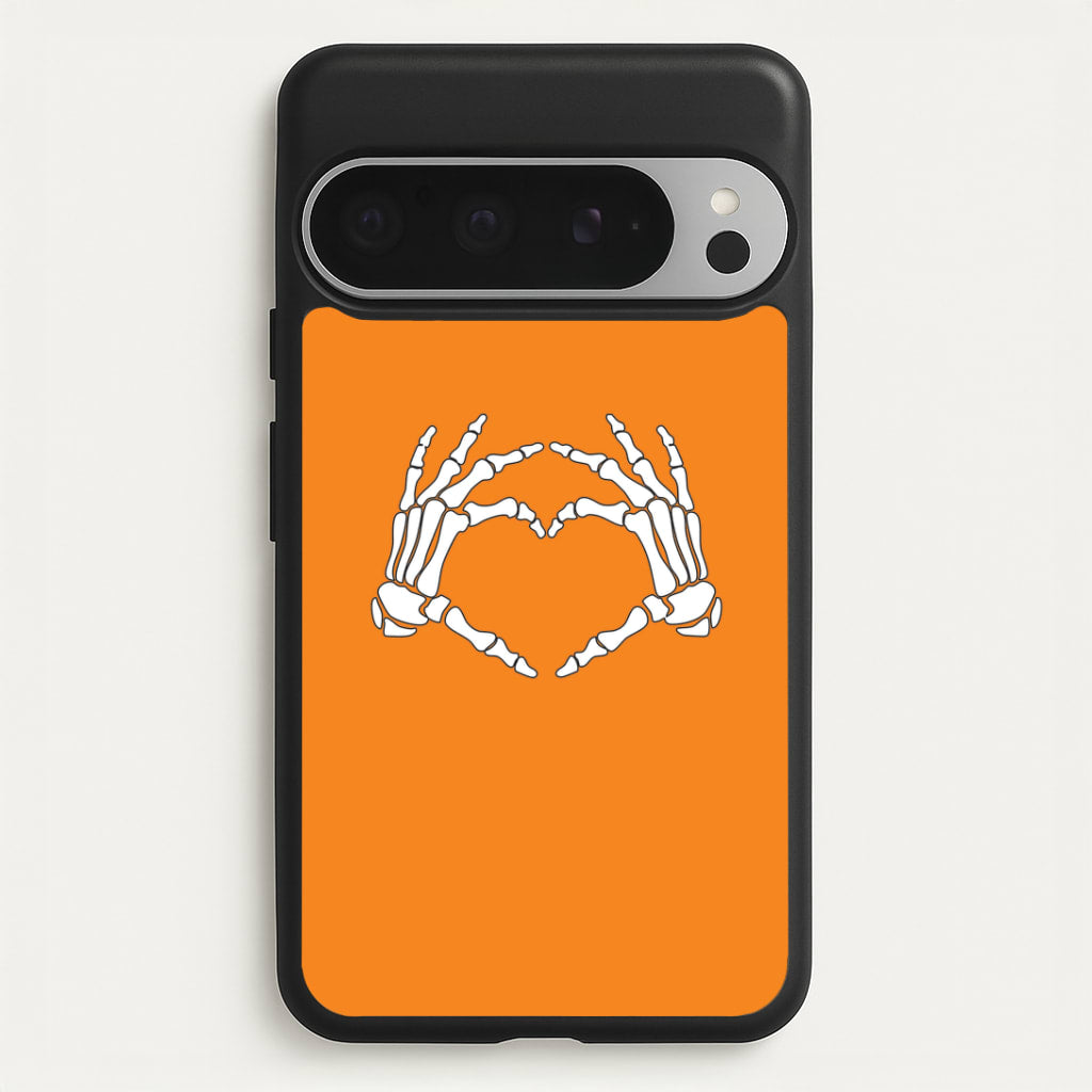 Skeleton Heart Google Pixel 9 Pro XL Case