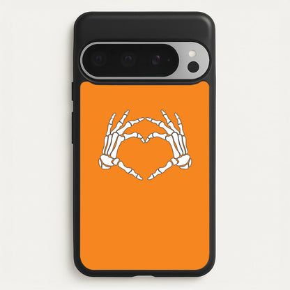 Skeleton Heart Google Pixel 9 Pro XL Case
