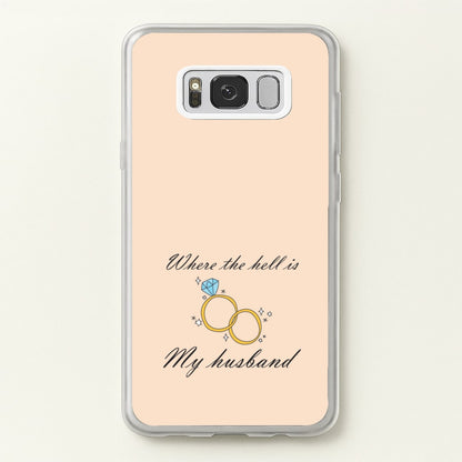 WTHIMH Cartoon Rings Galaxy S8 Case