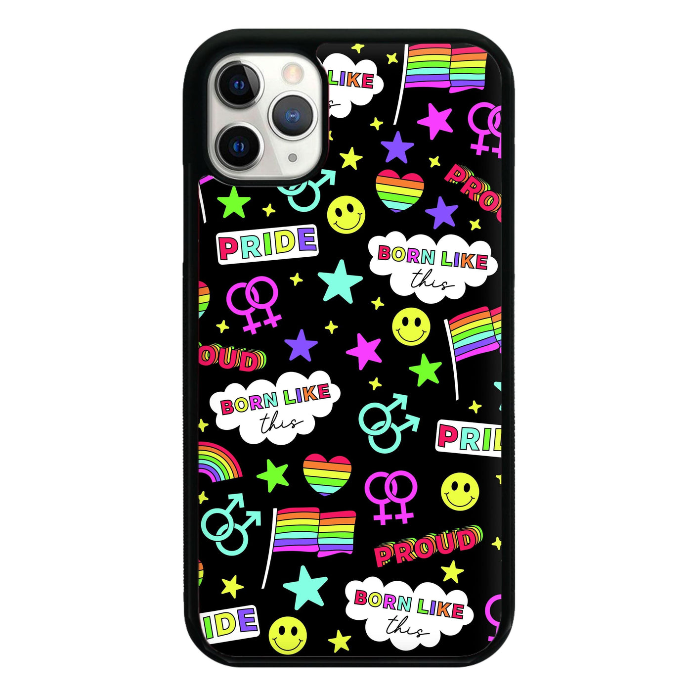 Dark Pride Stickers Phone Case