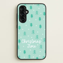 Cute Xmas Trees Pattern Galaxy A54 Case