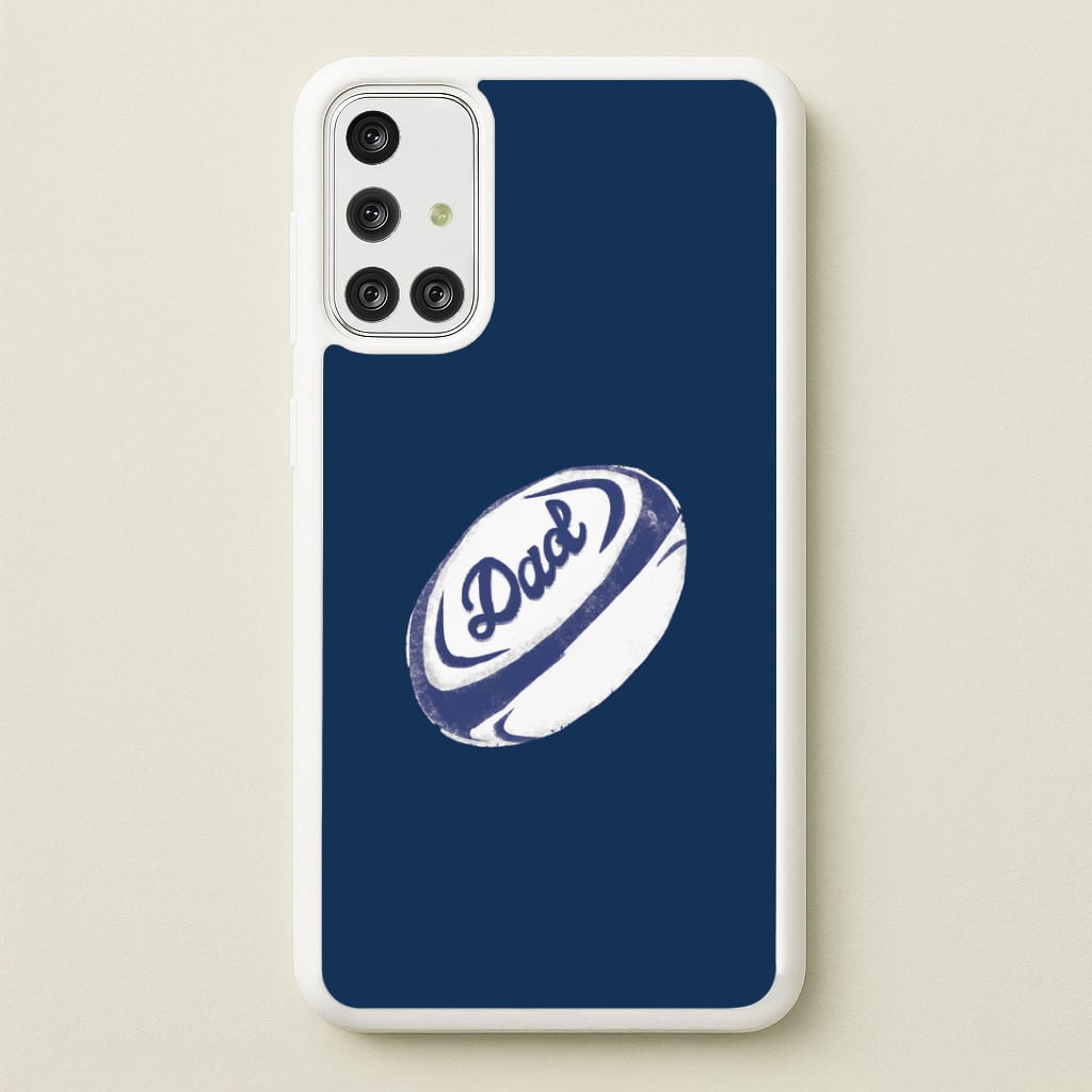 Dad Rugby Ball Galaxy A71 Case