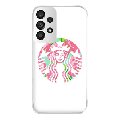 Pink Coffee Logo Phone Case