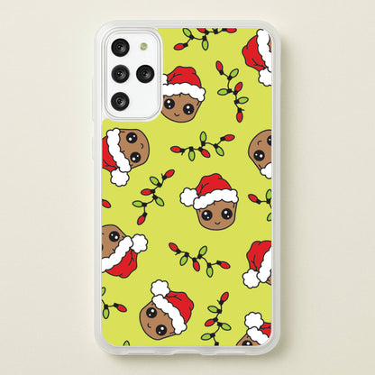 Christmas Tree Hero Pattern Galaxy S20 Plus Case