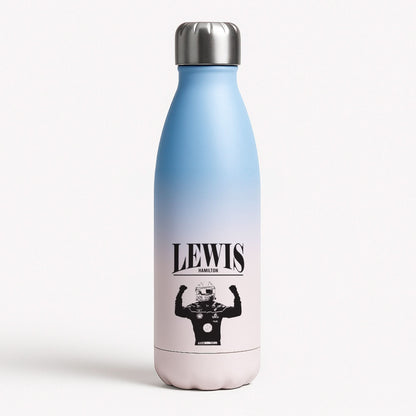 Lewis Red And Gold Blue Water Bottle