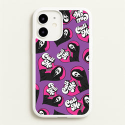 Call Me Heart Pattern iPhone 12 / 12 Pro Case