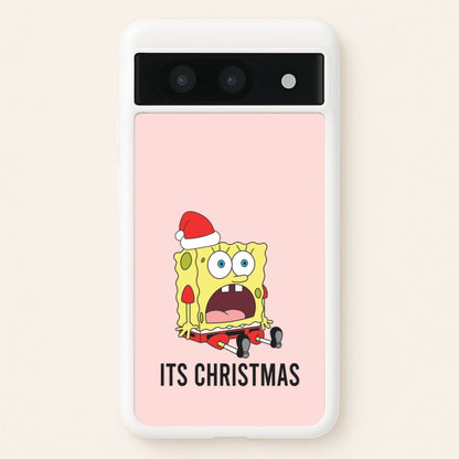 It's Christmas Cartoon Sponge Google Pixel 8a Case