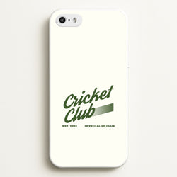 Official Cricket Club iPhone 5 / 5s / SE 2016 Case