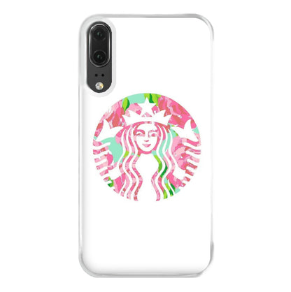 Pink Coffee Logo Phone Case