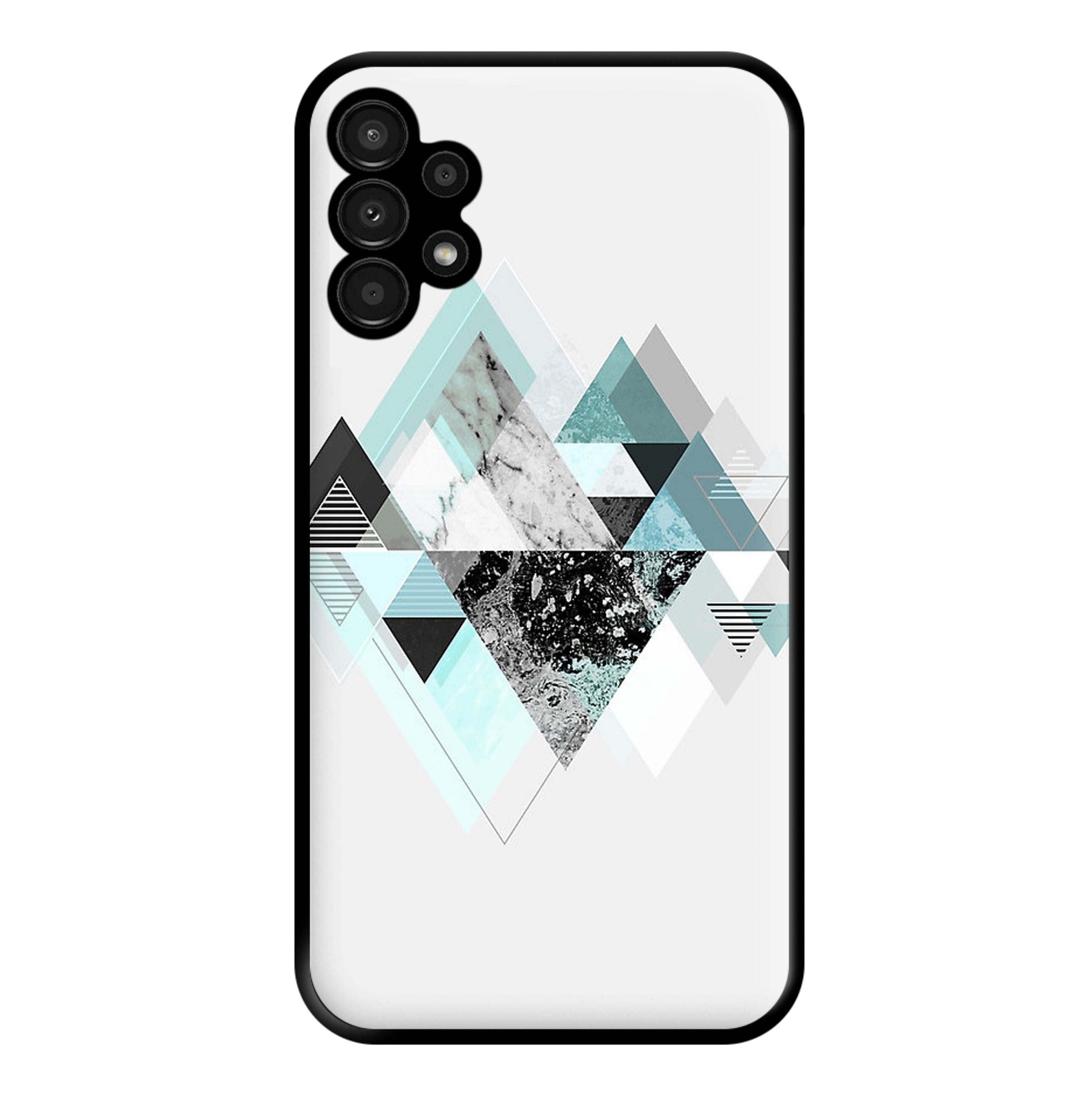 Triange Marble Pattern Phone Case