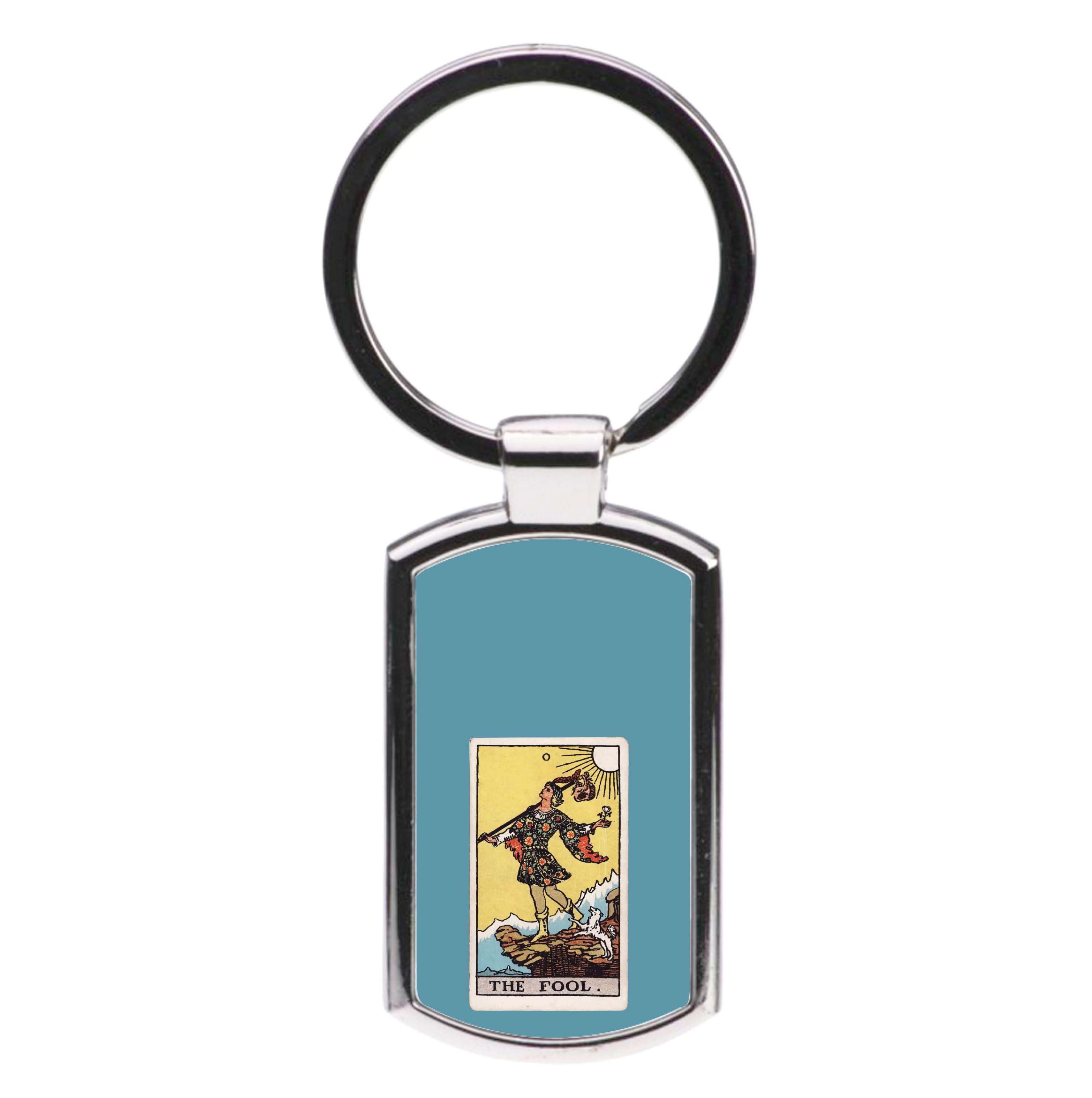 The Fool Tarot Card Luxury Keyring