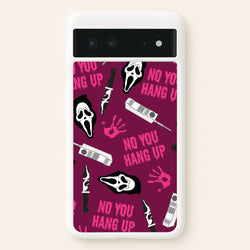 Scary Movie Props Patterm Google Pixel 6 Case