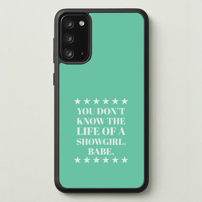 You Don't Know Babe  Galaxy Note 20 Case
