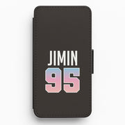 Jimin 95 Flip / Wallet Phone Case 1