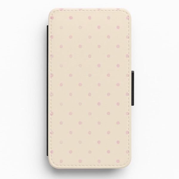 Dewy Dots Flip / Wallet Phone Case
