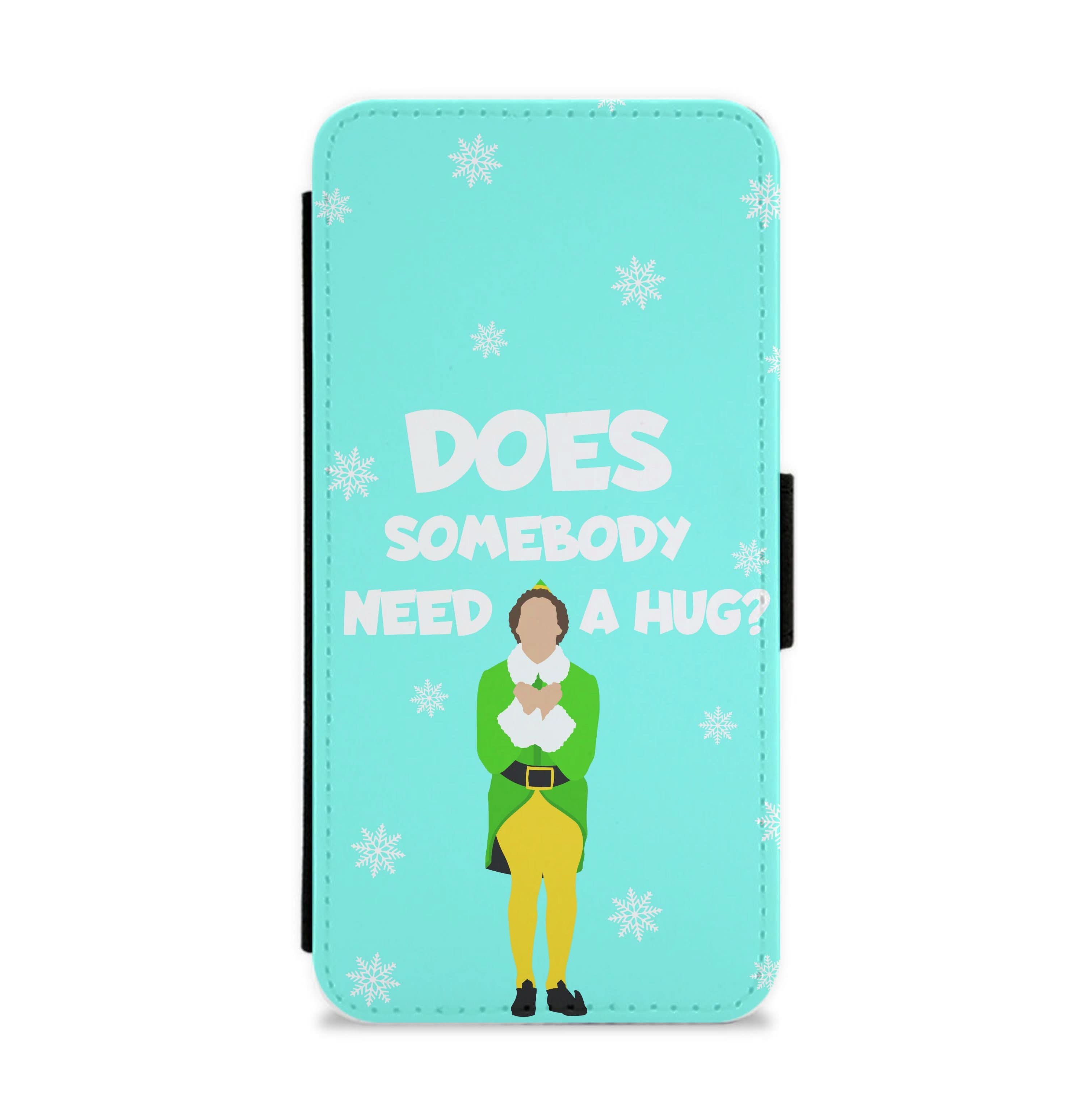 Does Somebody Need A Hug Flip / Wallet Phone Case