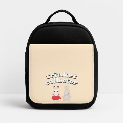 Trinket Collector Biege Insulated Lunch Bag