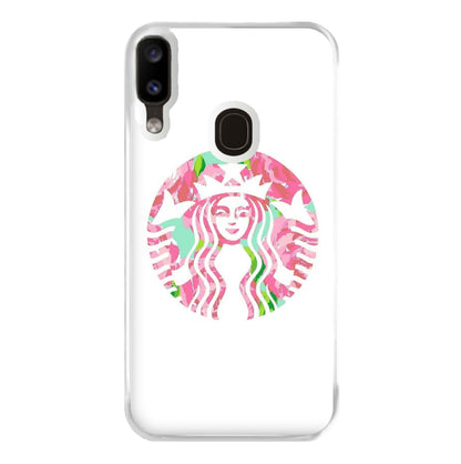 Pink Coffee Logo Phone Case