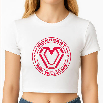 Metal Heart Riri Crop Top
