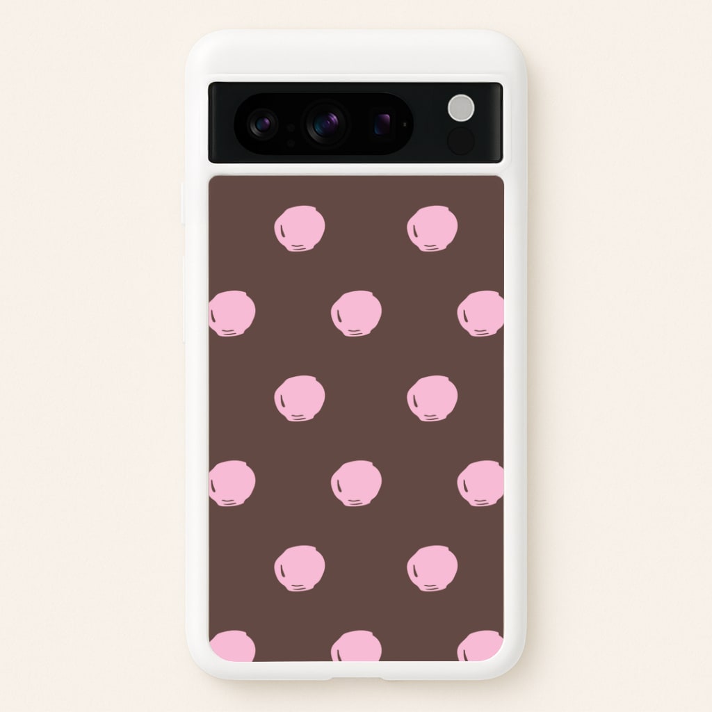 Chocolate & Strawberry Buttons Google Pixel 8 Pro Case