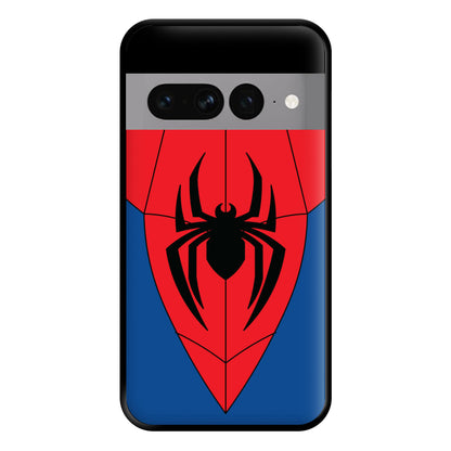 Red And Blue Spider Costume Google Pixel 7 Pro Case