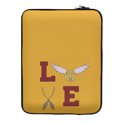 Love Quidditch Laptop Sleeve