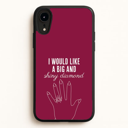 Shiny Diamond iPhone XR Case