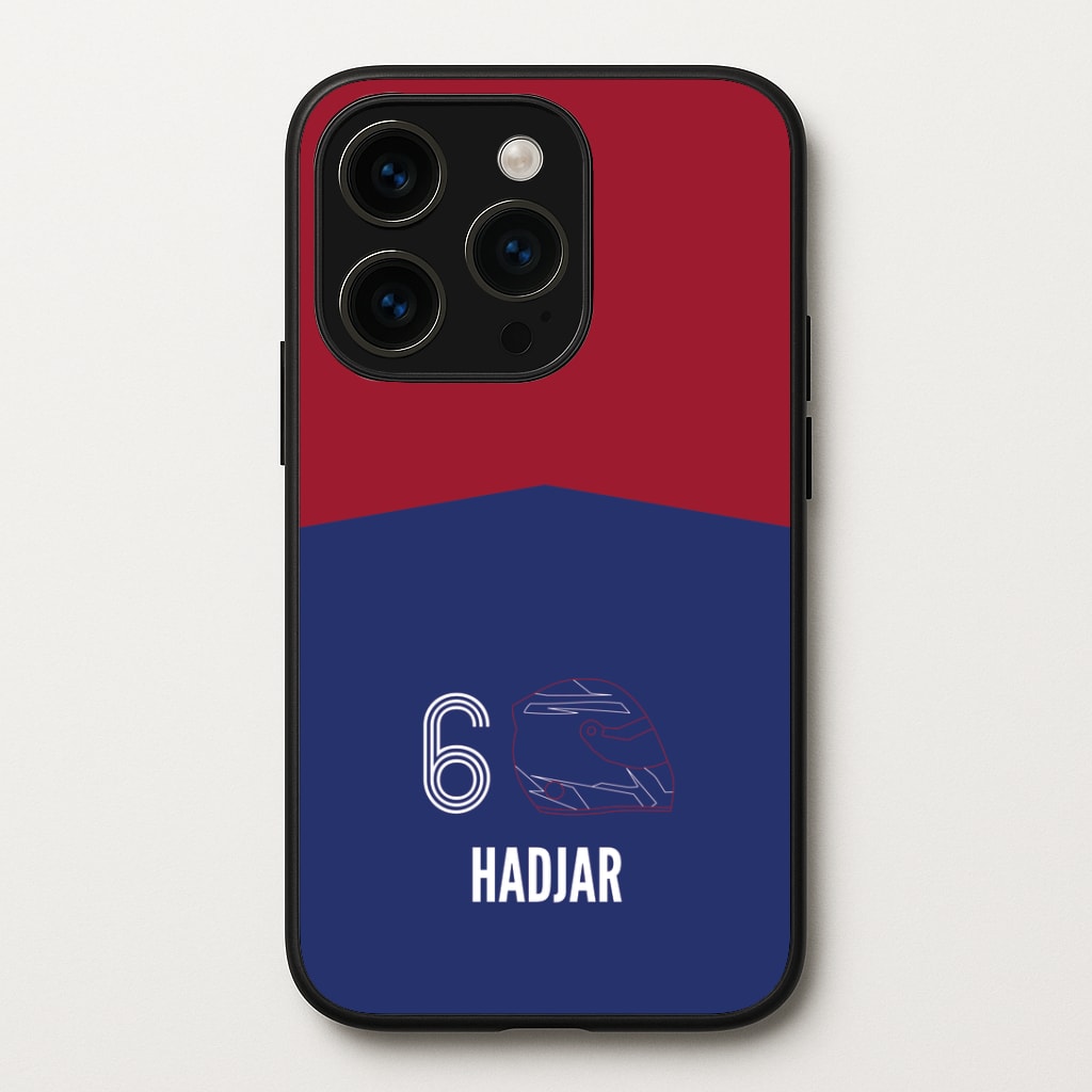 Hadjar Helmet 2026 iPhone 14 Pro Max Case
