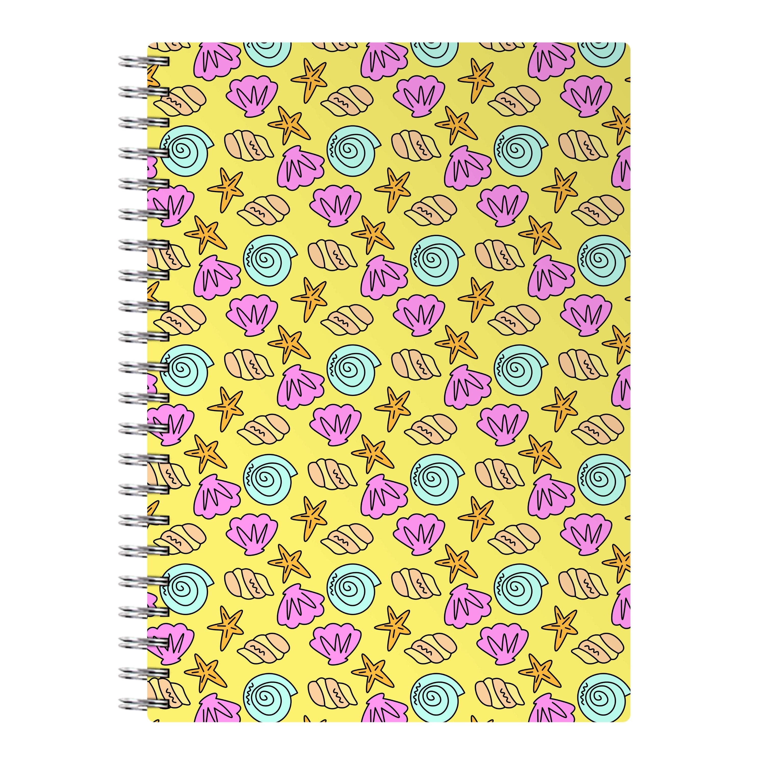 Seashells Pattern 2 Notebook