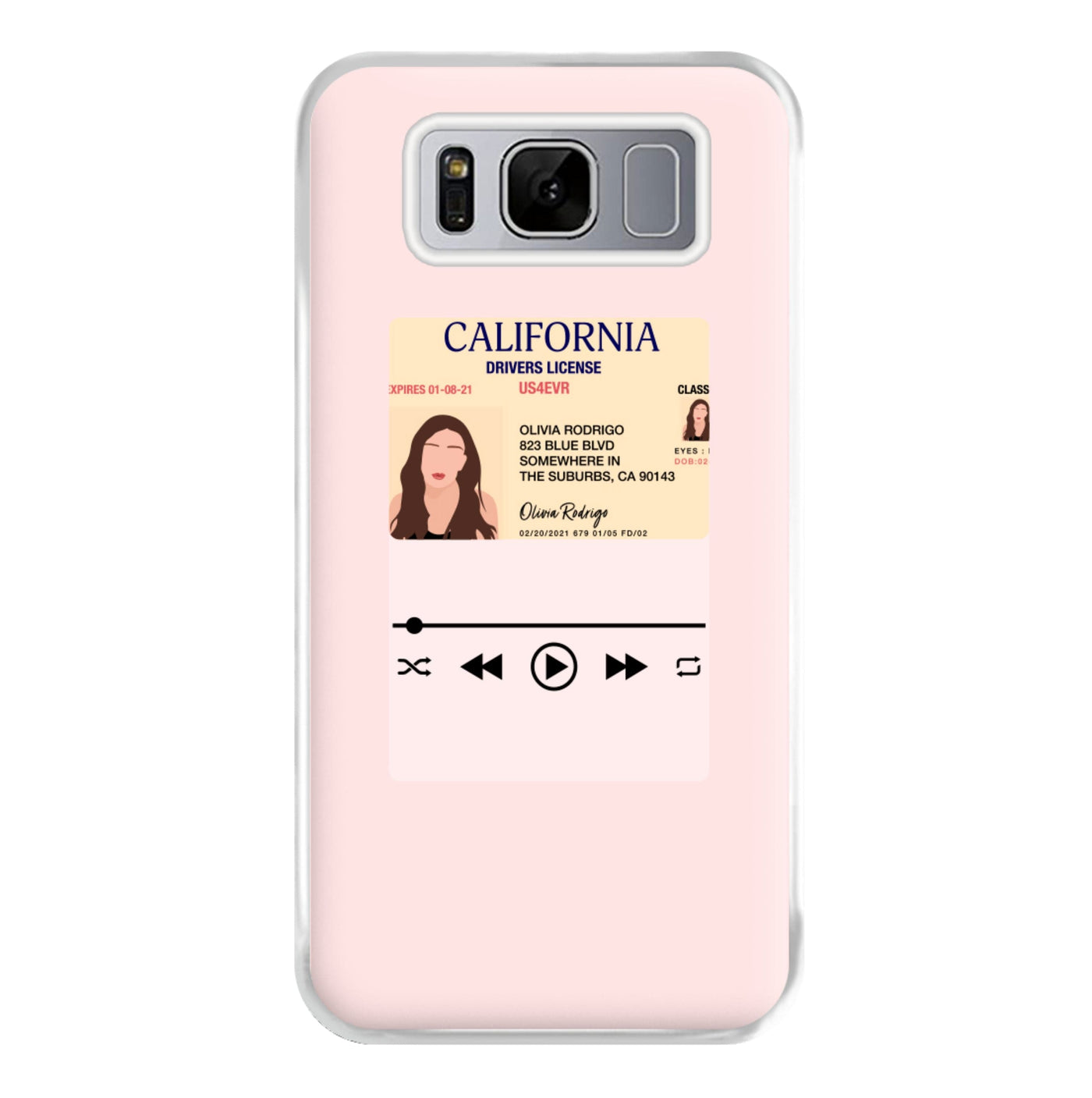 Drivers License - Olivia TikTok Phone Case