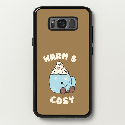 Hot Cocoa Plush Quote Galaxy S8 Plus Case