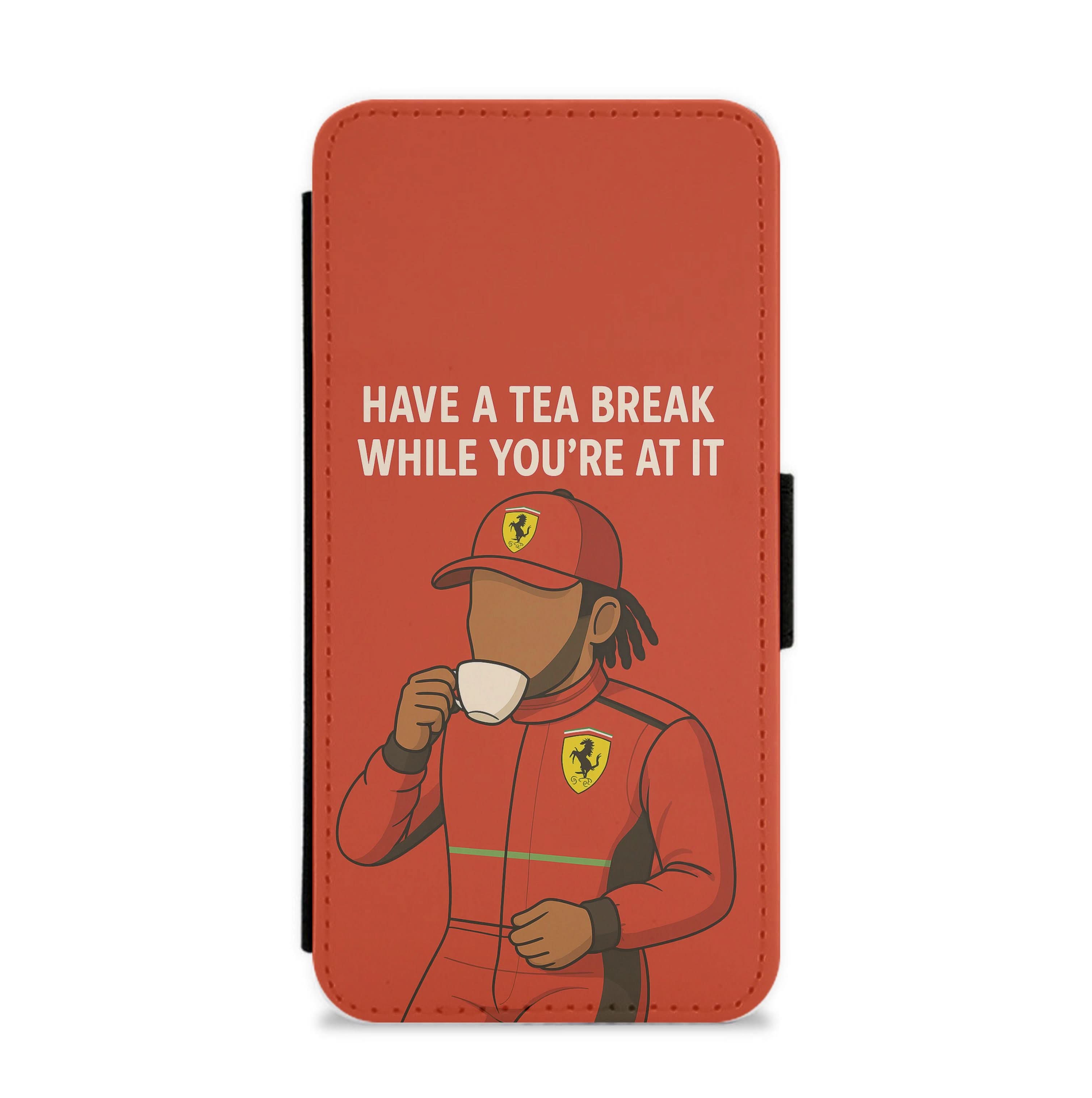 Hamilton's Tea Break Flip / Wallet Phone Case