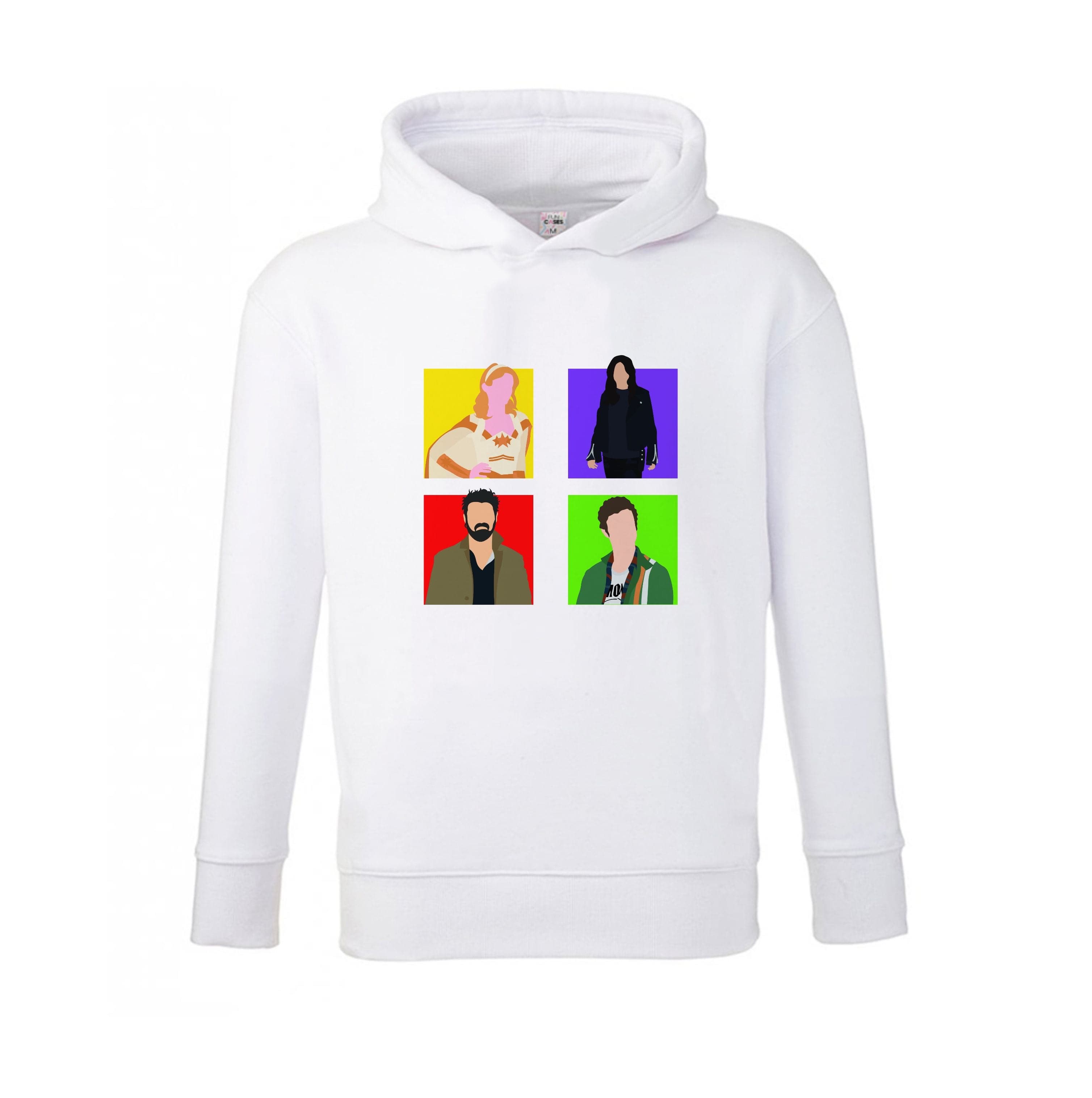 Characters Collage Kids Hoodie